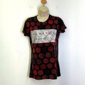 Rock Me - Twenty One Pilots Blurry-face Album Graphic Short Sleeve T Size Medium